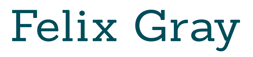 felix gray transparent logo